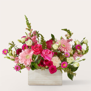 Blossom Bashful Bouquet | Flower Delivery in Irvine, Lake Forest & Orange County, Colorful floral arrangement in a vase