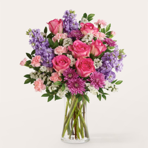 Midnight Muse Bouquet, Colorful bouquet of assorted flowers