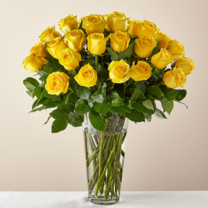 Three Dozen Yellow Roses