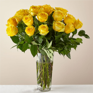 Two Dozen Yellow Roses