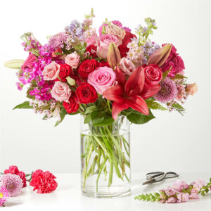 Breathless Beauty Bouquet, Colorful bouquet of fresh flowers