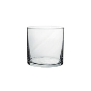 clear glass cylinder
