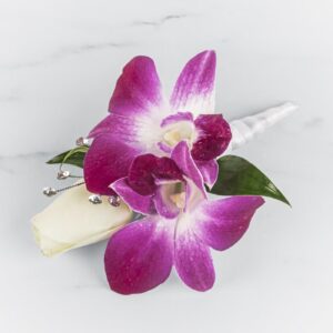 Orchid Boutonnière by BloomNation™_Florist Marketplace_Orange County