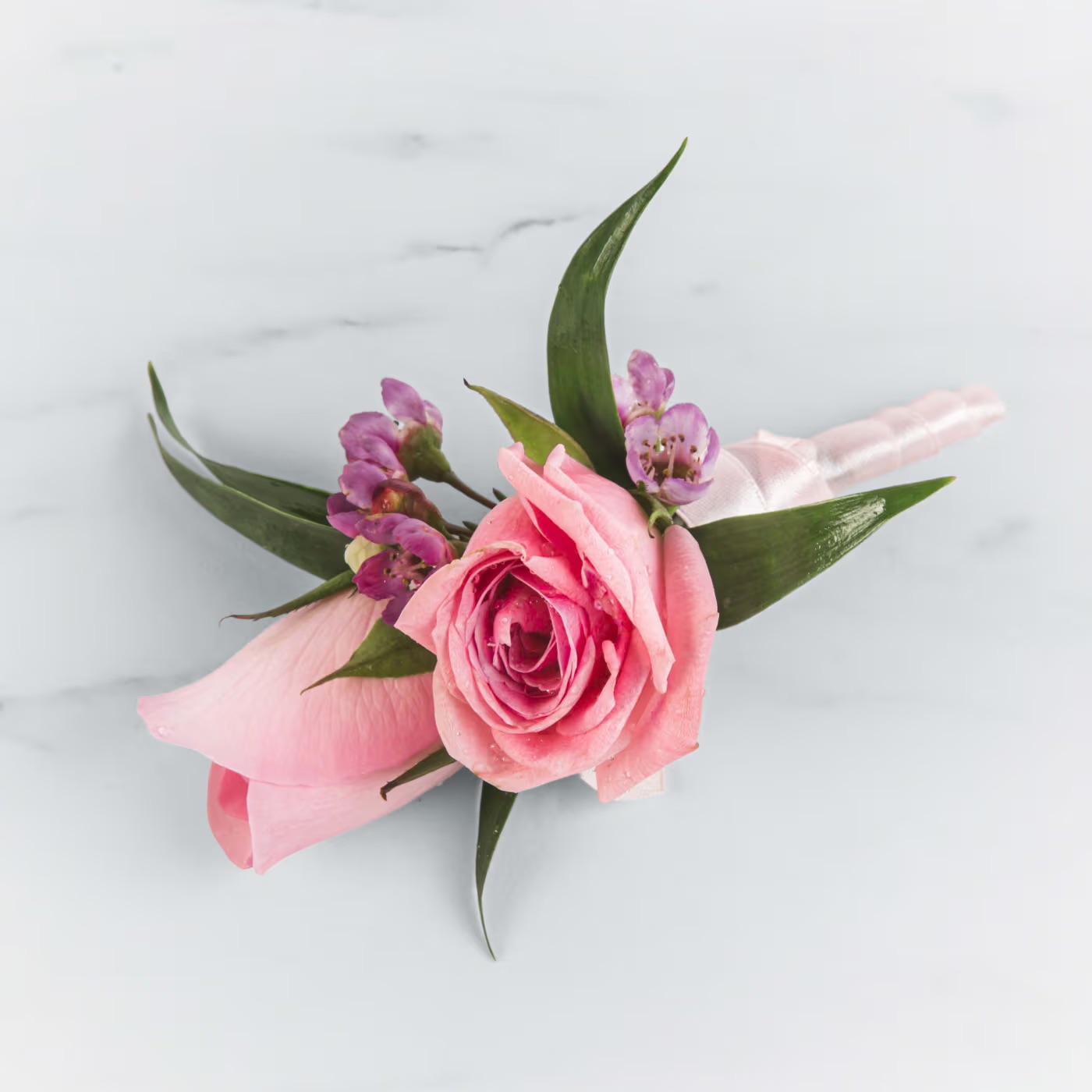 Pink Rose Boutonnière by BloomNation™_Florist Marketplace_Orange County