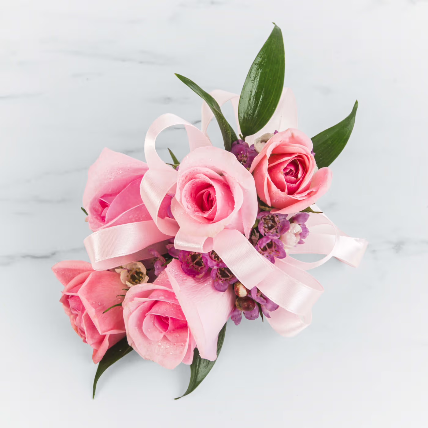 Pink Rose Corsage by BloomNation_Florist Marketplace_Orange County